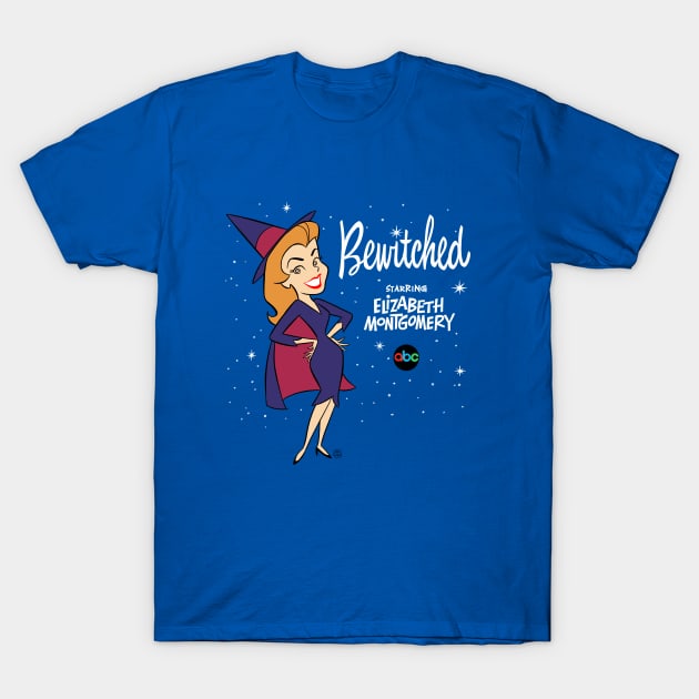 BEWITCHED CARTOON T-Shirt by markscartoonart62